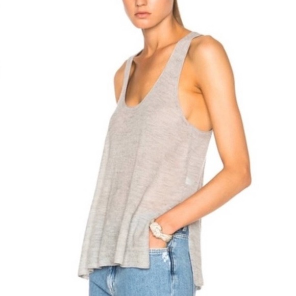 Helmut Lang Cashmere Racerback Tank Top - Picture 5 of 7